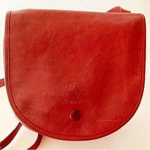 Il Bisonte Red Cross Body Bag